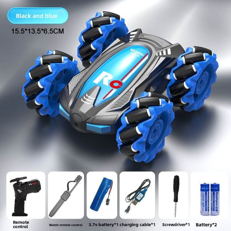 Gesture Induction Deformation Remote Control Car Children's Toy Twisted Four-wheel Drive Climbing Racing Car Boy Charged Electric Off-road Vehicle - Price Value Store