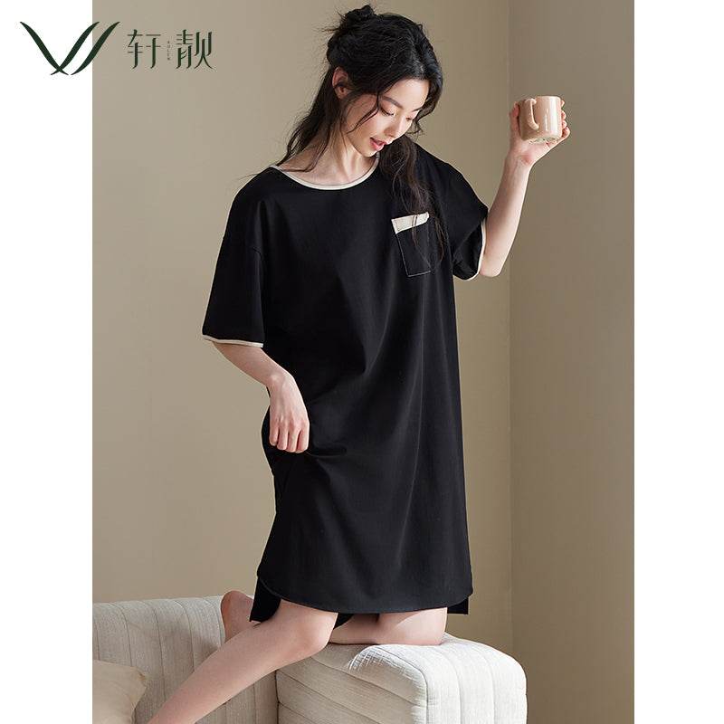 Summer thin short-sleeved modal cotton sexy pajamas - Price Value Store