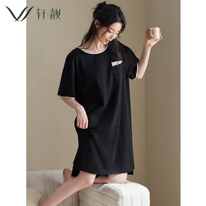 Summer thin short-sleeved modal cotton sexy pajamas - Price Value Store