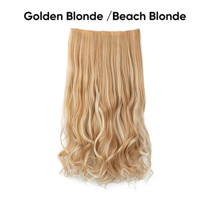 Long Curly Synthetic Hair Extensions with Clips