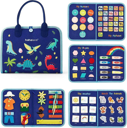 Montessori Felt Busy Board for Kids - Early Educational DIY Activity Toy - Price Value Store