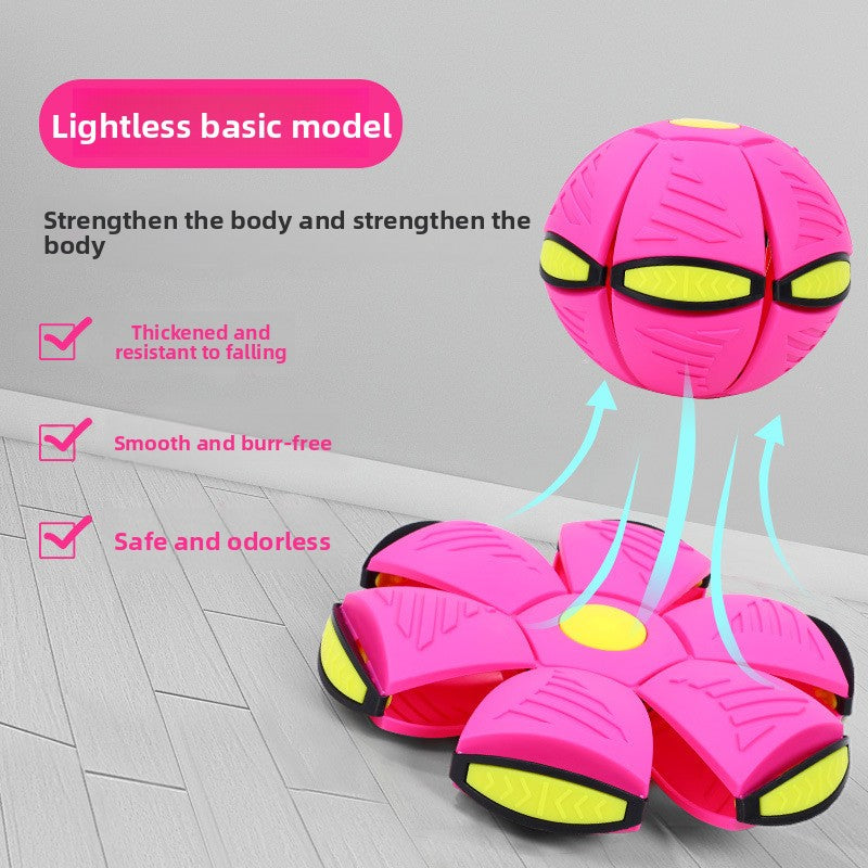 Magic UFO Light-Up Bouncing Deformation Ball