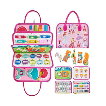 Montessori Felt Busy Board for Kids - Early Educational DIY Activity Toy - Price Value Store