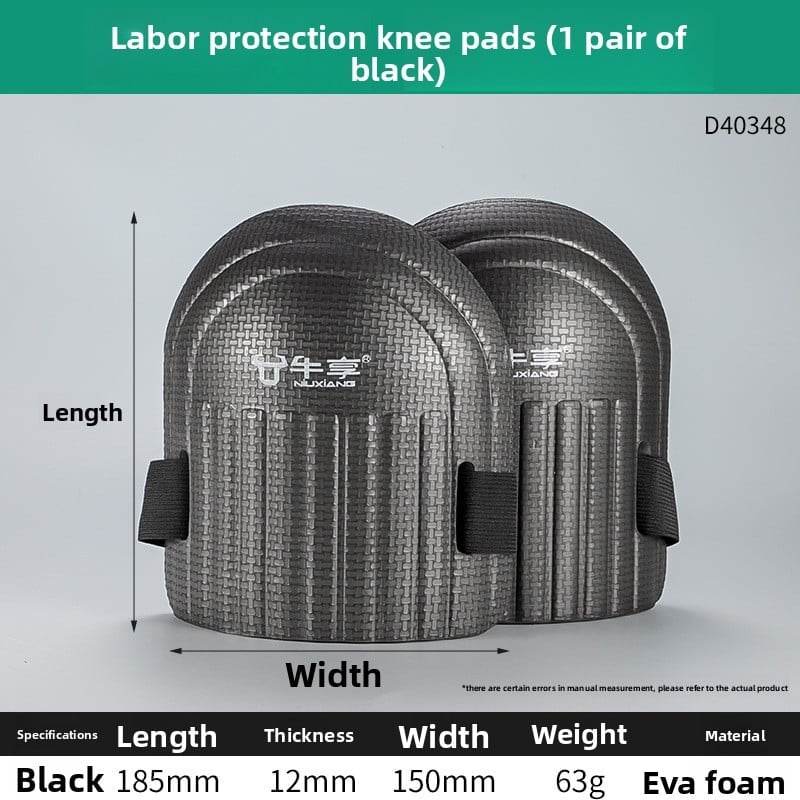 Cross-border explosions construction site construction blue knee pads eva thickened wear-resistant bricklayer tiling kneeling labor knee pads - Price Value Store