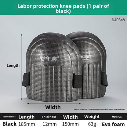 Cross-border explosions construction site construction blue knee pads eva thickened wear-resistant bricklayer tiling kneeling labor knee pads - Price Value Store