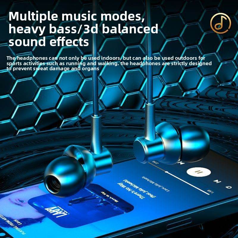 Hanging Neck Bluetooth Headset with Super Bass - Price Value Store