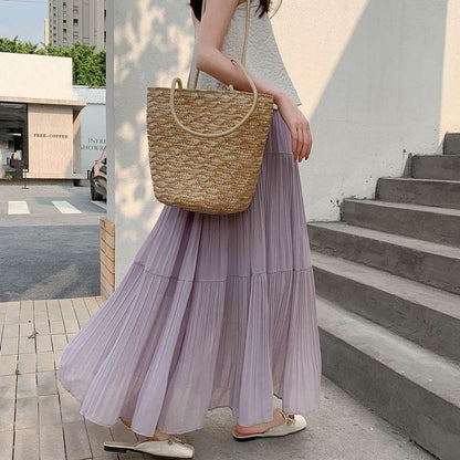 Long pleated skirt - Price Value Store