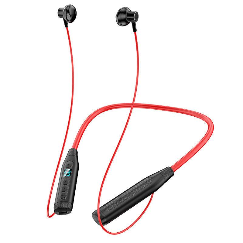 Dual Battery Bluetooth Headset Wireless Hanging Neck Type - Price Value Store