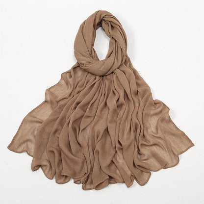 Solid-color simple headscarf - Price Value Store