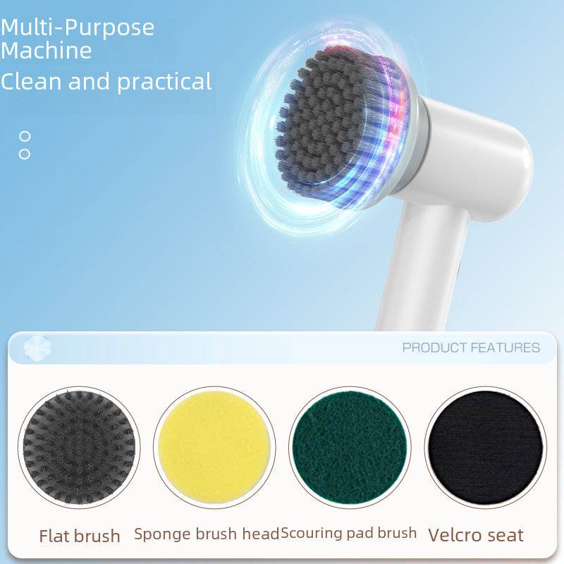 Kitchen and bathroom multi-function handheld electric brush - Price Value Store