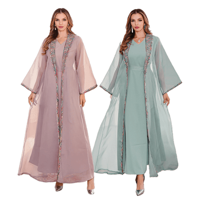 Elegant Muslim Two-Piece Dress - Price Value Store