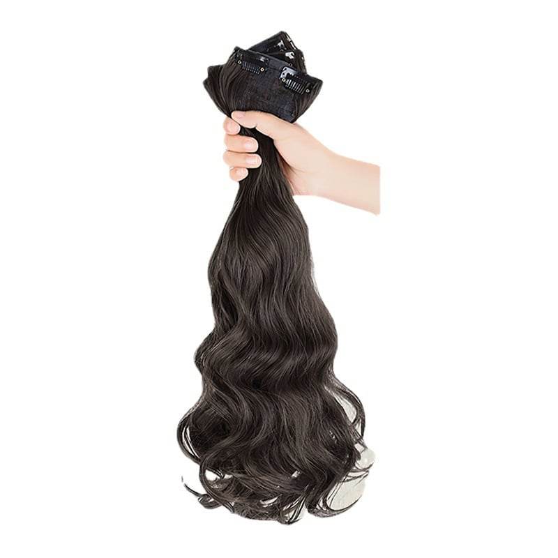 3-Piece Seamless Invisible Long Curly Hair Extensions for Women - Price Value Store