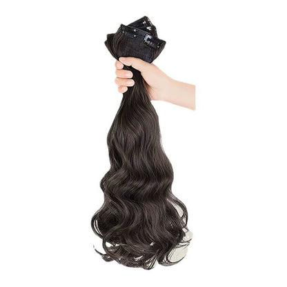 3-Piece Seamless Invisible Long Curly Hair Extensions for Women - Price Value Store