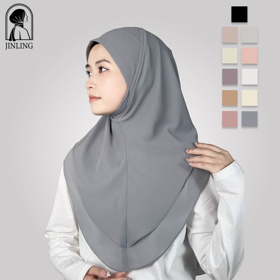 Arab ladies' swallowtail headscarf - Price Value Store