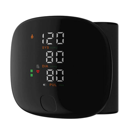 in stock Wrist Voice Blood Pressure Meter Home Electronic Blood Pressure Meter Chinese and English Voice Smart Wrist Blood Pressure Meter - Price Value Store