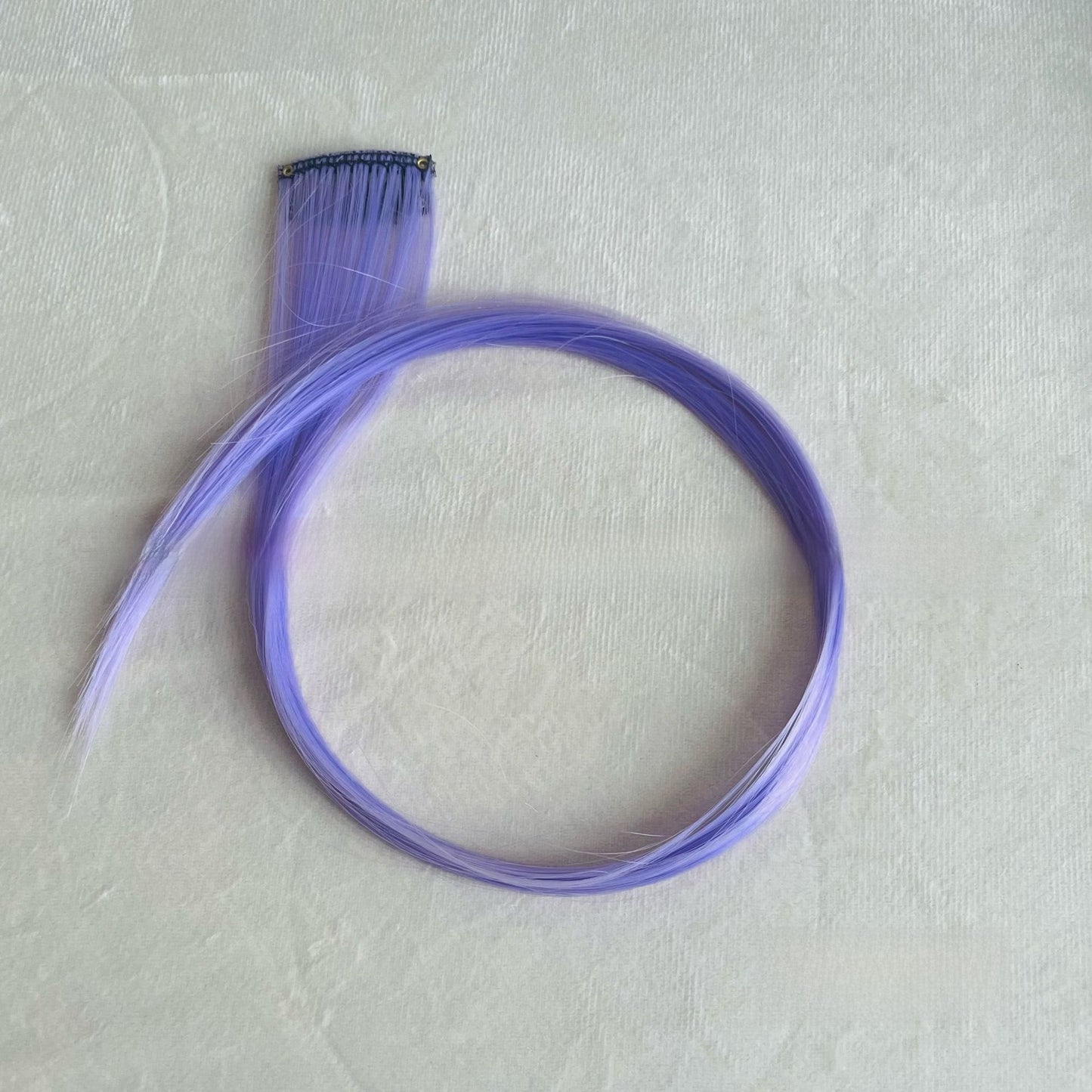Highlight dyed wig pieces for women's long straight hair