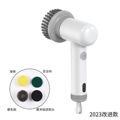 Kitchen and bathroom multi-function handheld electric brush - Price Value Store