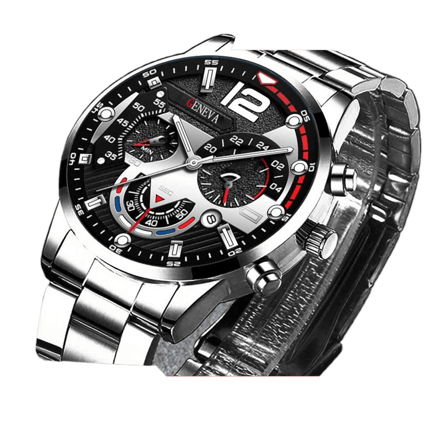 Men's FashionBusiness Watch Pointer with Calendar Quartz Watch Pointer Type - Price Value Store