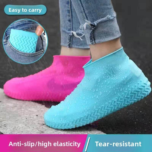 Silicone shoe covers, outdoor waterproof and rainproof shoe covers - Price Value Store
