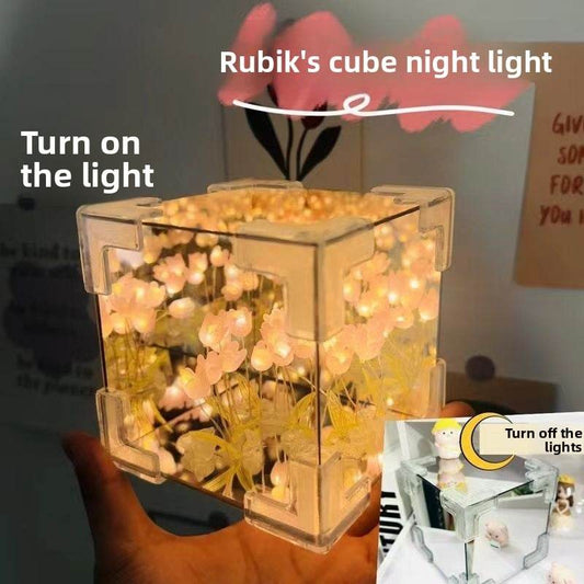 Rubik's Cube Tulip Sea Night Light - Price Value Store