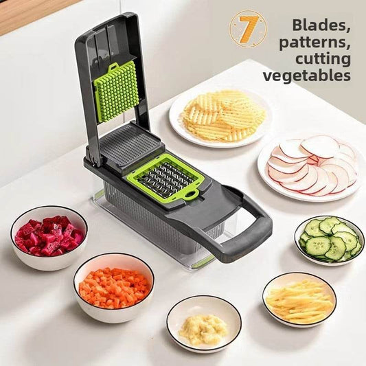 Multi-functional vegetable cutter, dice cutter, grater and slicer, essential for household use - Price Value Store