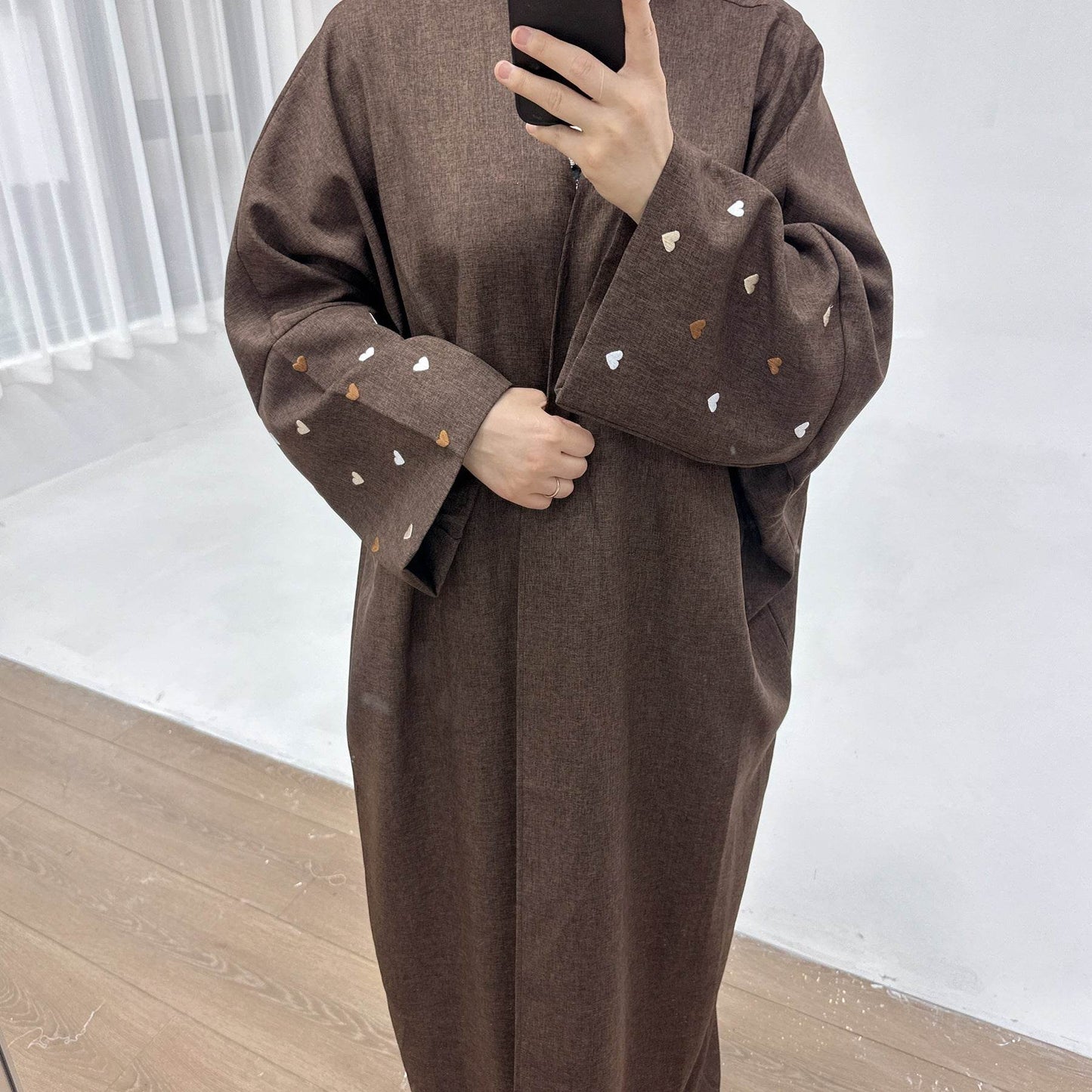An elegant cardigan robe - Price Value Store