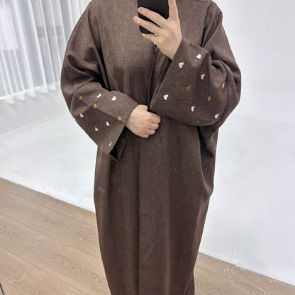 An elegant cardigan robe - Price Value Store