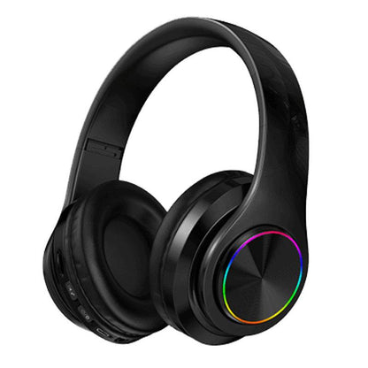 Luminous Wireless Bluetooth Headset with Foldable Design - Price Value Store