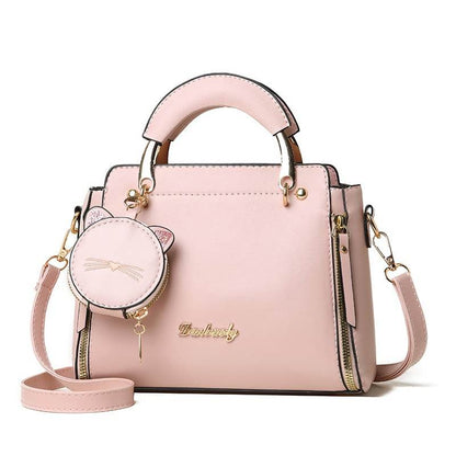 Solid Colour Shoulder Bags Bags Women Fashion Simple Women Bags Handbags - Price Value Store