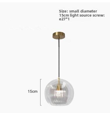 Simple bedside glass lamp - Price Value Store