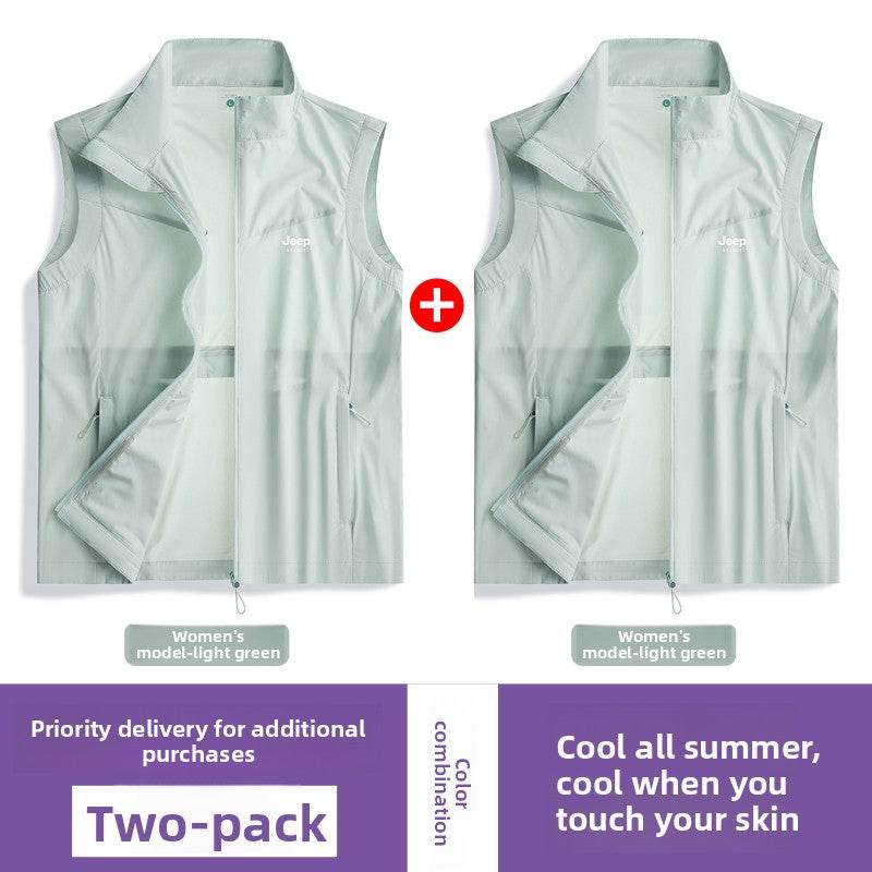 Ice Silk Sun Protection vest - Price Value Store