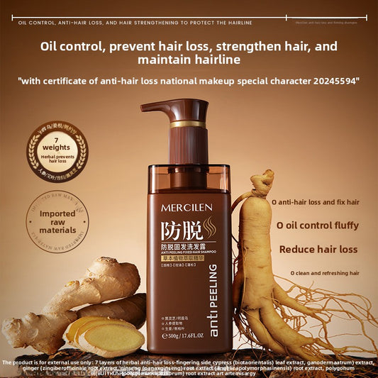 Anti-frizz and Hair-Strengthening Shampoo