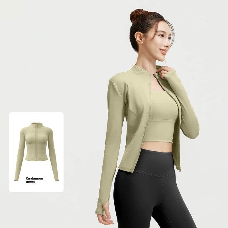 Nude yoga coat - Price Value Store