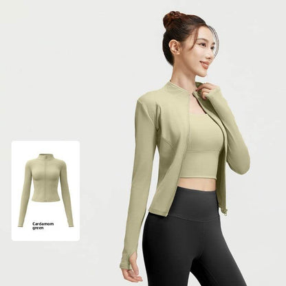 Nude yoga coat - Price Value Store