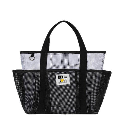 Large Capacity Foldable Mesh Beach Bag for Swimming and Travel - Price Value Store