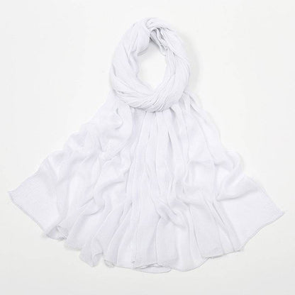 Solid-color simple headscarf - Price Value Store