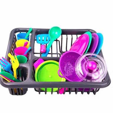 Children's Educational Kitchen Play Set - 28 Pieces - Price Value Store