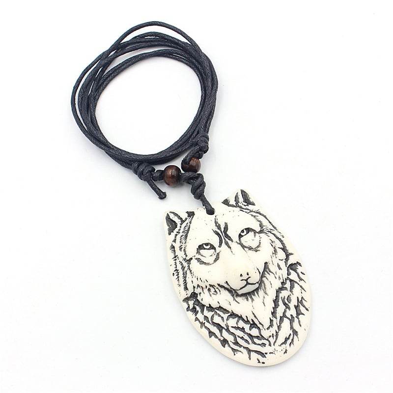 Resin imitation bone necklace - Price Value Store