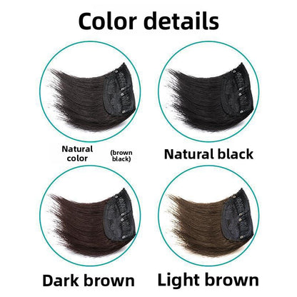 Wig women's full real hair pad hair piece