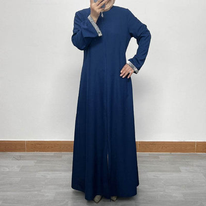 Zippered cardigan robe - Price Value Store