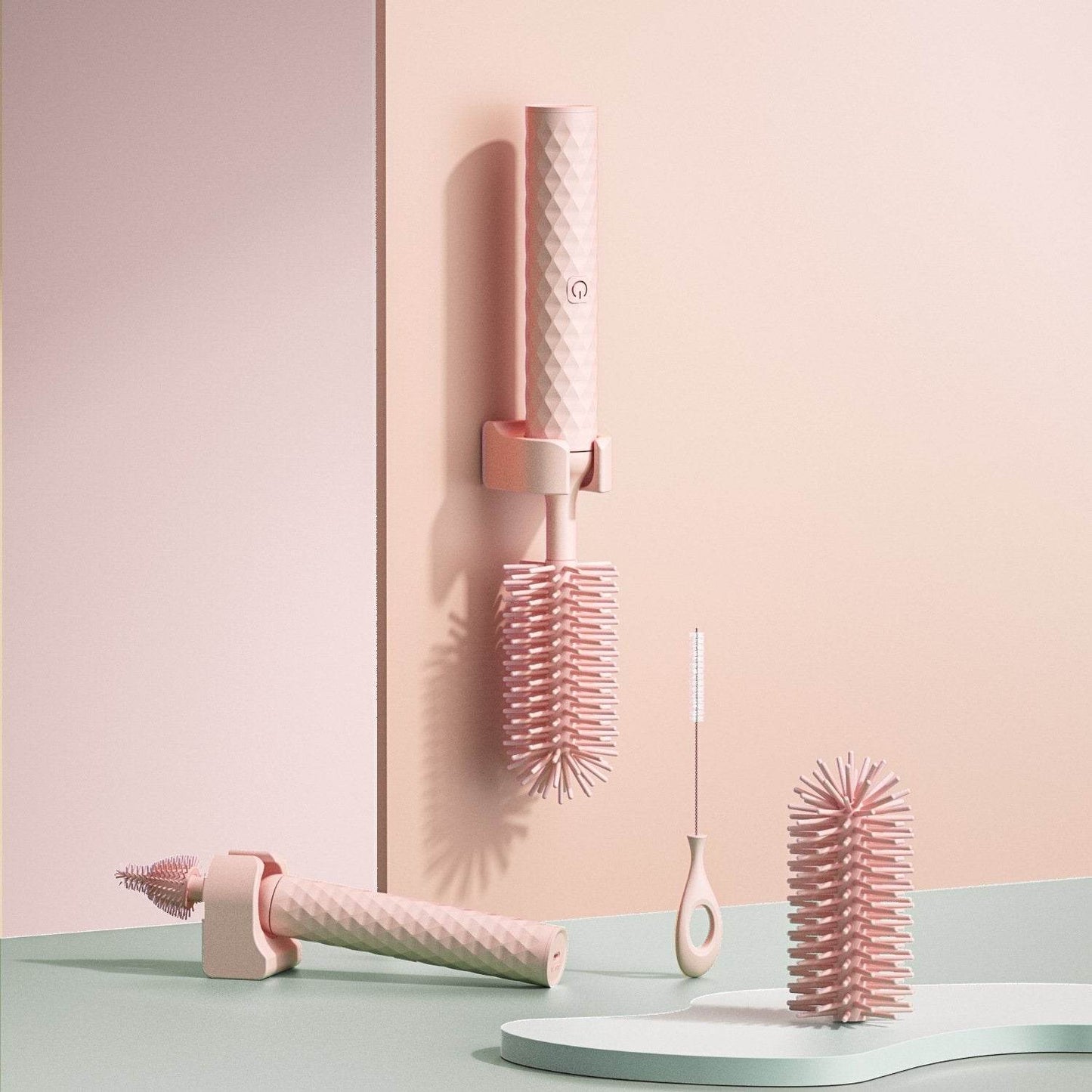 Electric baby bottle brush cleaning brush set - Price Value Store