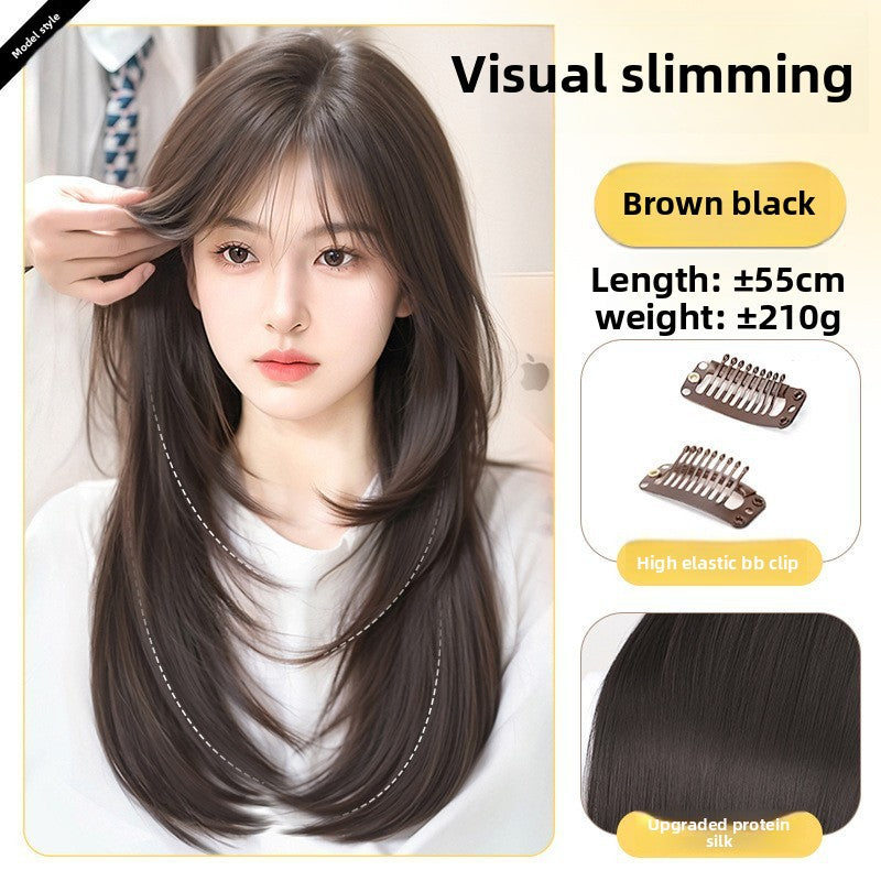 Seamless, invisible, micro-rolled wig pieces