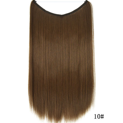 Seamless Straight Synthetic Hair Patch