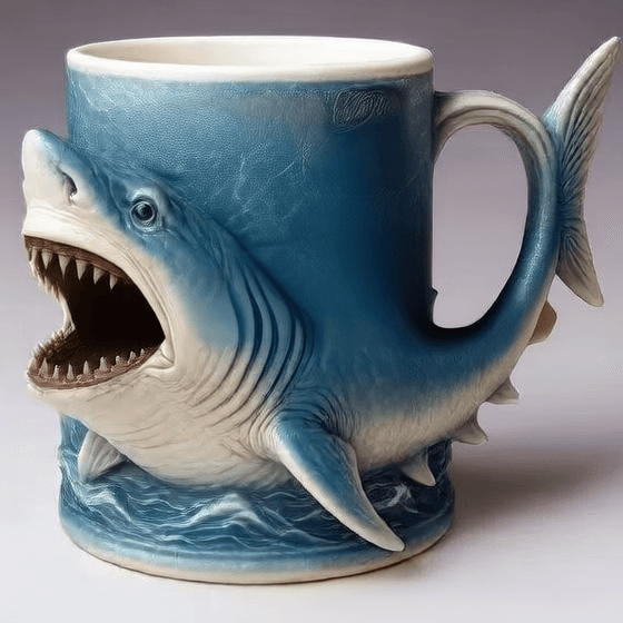 Great White Shark Mug - Price Value Store