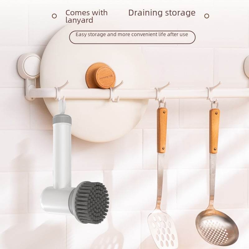 Kitchen and bathroom multi-function handheld electric brush - Price Value Store