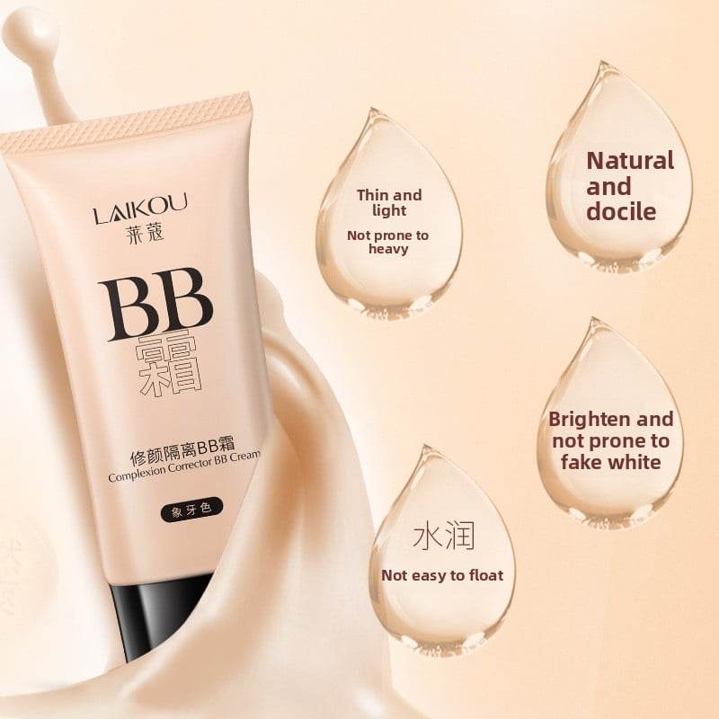 Lecco BB cream 50g moisturizing concealer foundation makeup brand cosmetics - Price Value Store