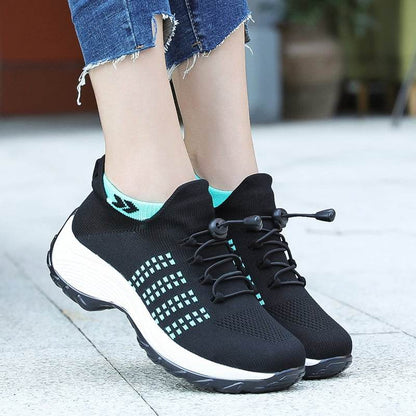 Thick-soled breathable sports shoes - Price Value Store