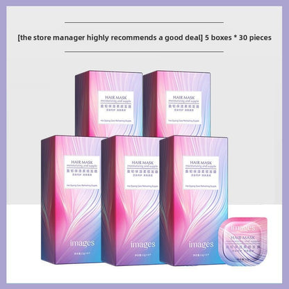 Hair mask helps restore dry and frizzy hair