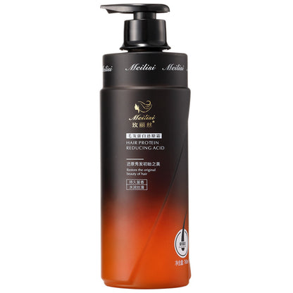 Anti-dandruff and oil-control shampoo protein hair straightening mask