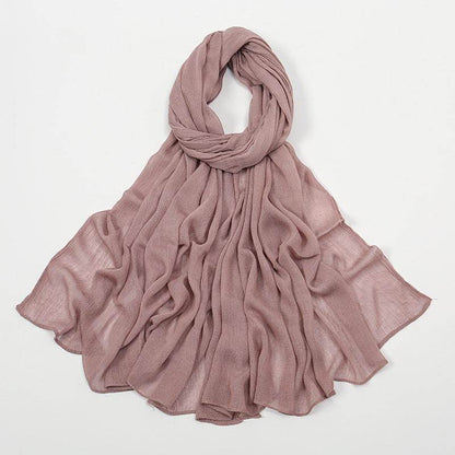 Solid-color simple headscarf - Price Value Store